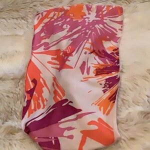 Pink and Orange Abstract Headband